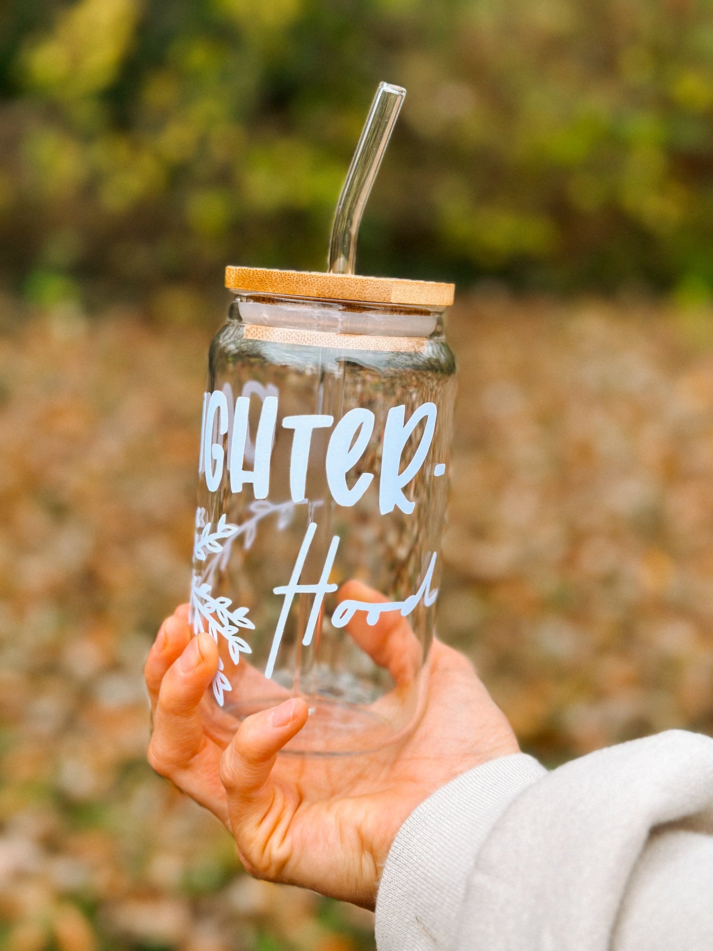 Daughter-Hood Glass Cup