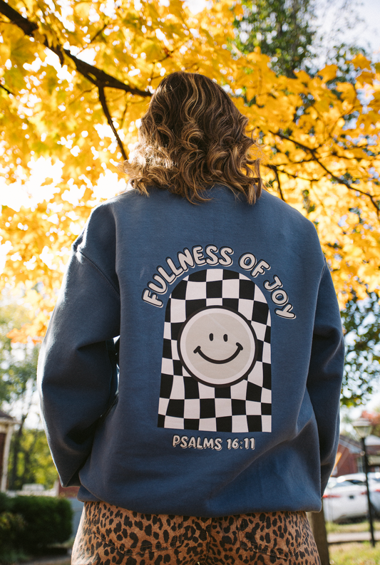 Fullness of Joy Sweatshirt (Blue)